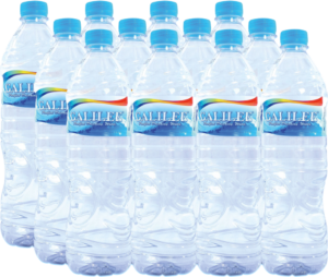 1 Liter Size Bottle of Galilee Purified Drinking Water